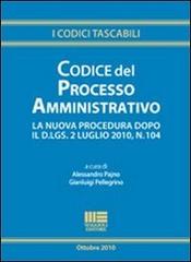 Codice del processo amministrativo edito da Maggioli Editore