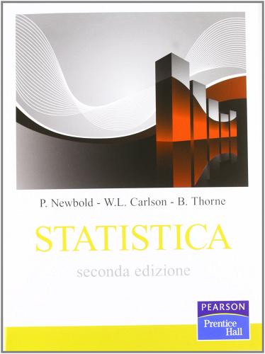 Statistica di Paul Newbold, William L. Carlson edito da Pearson