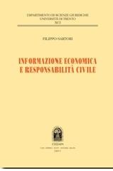 Informazione economica e responsabilità civile di Filippo Sartori edito da CEDAM