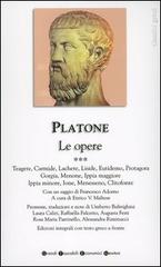 Le opere. Testo greco a fronte vol.3 di Platone edito da Newton Compton
