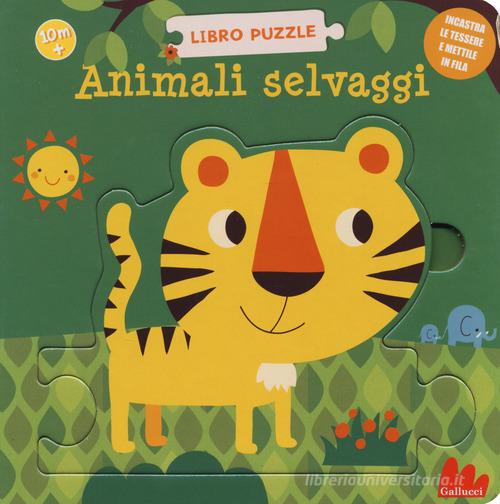 Animali selvaggi. Libro puzzle. Ediz. a colori di Rikky Schrever edito da Gallucci