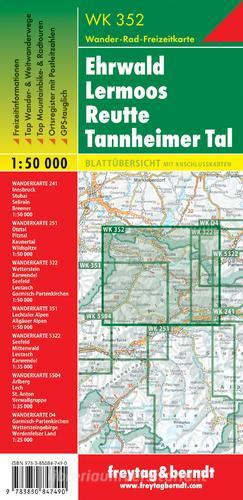 Ehrwald 1:50.000 edito da Freytag & Berndt