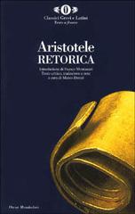 Retorica. Testo greco a fronte di Aristotele edito da Mondadori