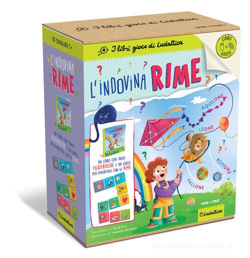 L'indovina rime. Ediz. a colori. Con domino delle rime di Sandra Lis edito da Ludattica