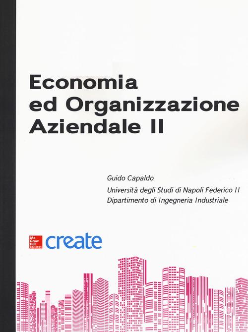 Economia ed organizzazione aziendale vol.2 edito da McGraw-Hill Education