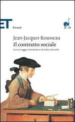 Il contratto sociale di Jean-Jacques Rousseau edito da Einaudi