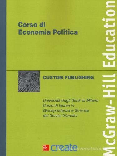 Corso di economia politica edito da McGraw-Hill Education