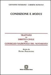 Condizione e modus di Giovanni Tatarano, Carmine Romano edito da Edizioni Scientifiche Italiane
