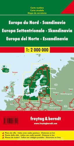 Europa settentrionale 1:2.000.000 edito da Freytag & Berndt