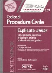 Codice di procedura civile esplicato. Ediz. minor edito da Edizioni Giuridiche Simone