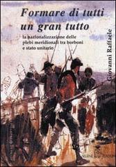 Formare di tutti un gran tutto. La nazionalizzazione delle plebi meridionali tra Borboni e Stato unitario di Giovanni Raffaele edito da Selene