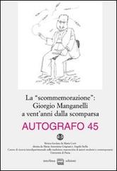 La «scommemorazione»: Giorgio Manganelli a vent'anni dalla scomparsa edito da Interlinea