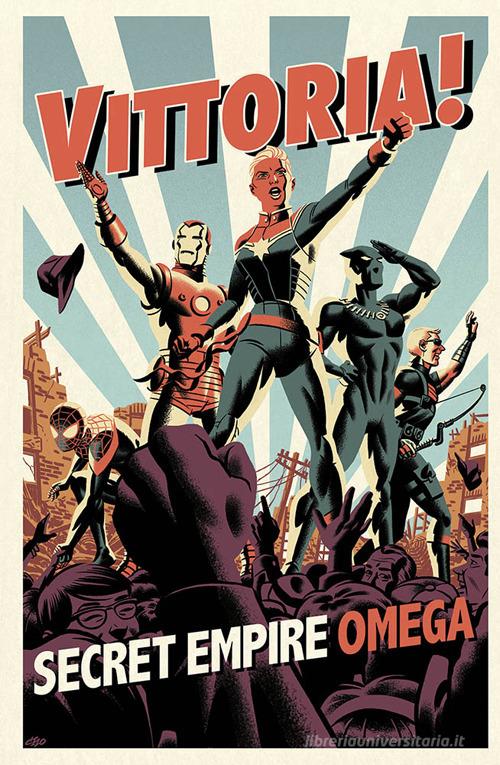 Secret Empire Omega. Variant Super FX di Nick Spencer edito da Panini Comics