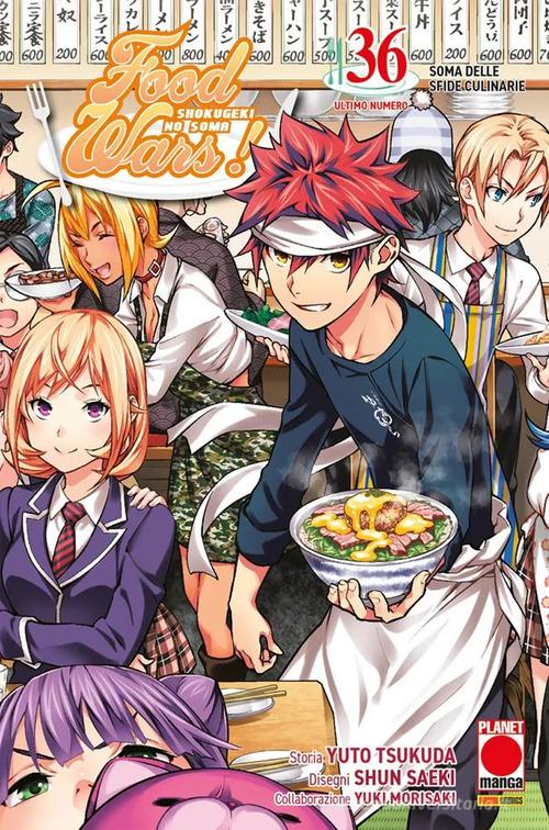 Food wars! vol. 36 di Yuto Tsukuda, Shun Saeki, Yuki Morisaki edito da Panini Comics