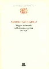 Saggi e memorie sulla teoria atomica (1811-1838) di Amedeo Avogadro edito da Giunti Editore