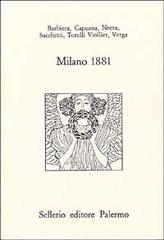 Milano 1881 edito da Sellerio Editore Palermo