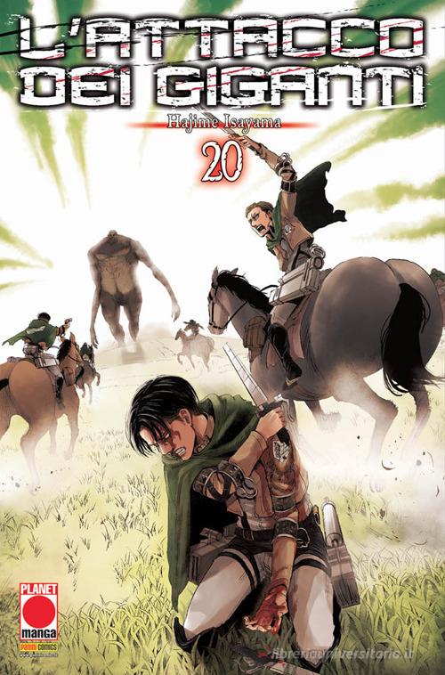 L' attacco dei giganti vol.20 di Hajime Isayama edito da Panini Comics