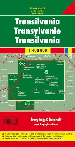 Transilvania 1:400.000 edito da Freytag & Berndt