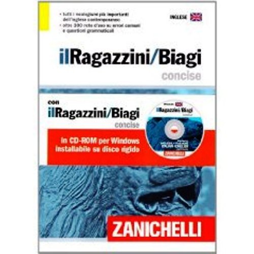 Il Ragazzini-Biagi Concise. Dizionario inglese-italiano italian-english dictionary. Con CD-ROM di Giuseppe Ragazzini, Adele Biagi edito da Zanichelli