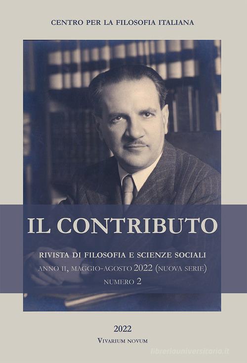 Il contributo. Rivista di filosofia e scienze sociali (2022) vol. 2 edito da Accademia Vivarium Novum