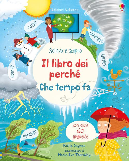 Che tempo fa? Il libro dei perché. Ediz. a colori di Katie Daynes -  9781474967686 in Libri per giocare