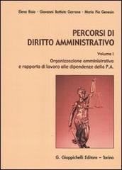 Percorsi di diritto amministrativo vol.1 di Elena Bisio, G. Battista Garrone, Maria Pia Genesin edito da Giappichelli