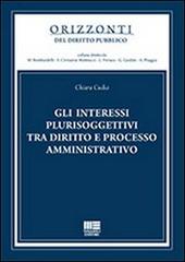 Gli interessi plurisoggettivi tra diritto e processo amministrativo di Chiara Cudia edito da Maggioli Editore