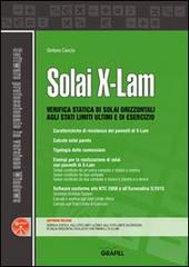 Solai X-LAM. Con Contenuto digitale per download e accesso on line di Stefano Cascio edito da Grafill