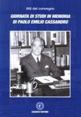 Giornata di studi in memoria di Paolo Emilio Cassandro edito da Cacucci