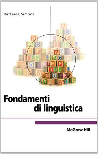 Fondamenti di linguistica di Raffaele Simone edito da McGraw-Hill Education