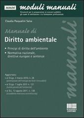 Manuale di diritto ambientale di Claudia Pasqualini Salsa edito da Maggioli Editore