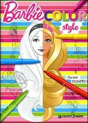 Barbie Color Style. Con adesivi edito da Giunti Junior