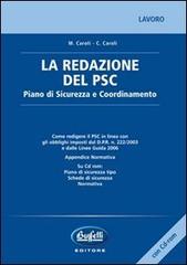 La redazione del PSC. Con CD-ROM di Massimo Caroli, Carlo Caroli edito da Buffetti