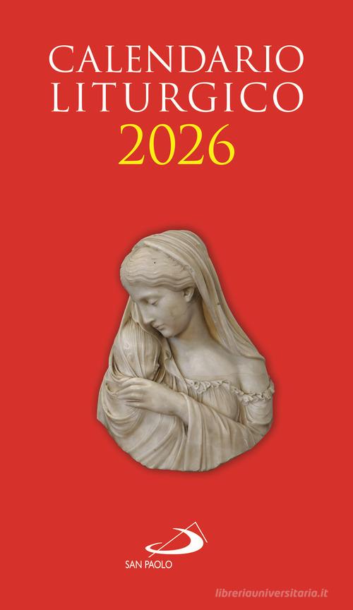 Calendario liturgico 2026 edito da San Paolo Edizioni