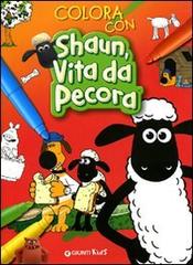 Colora con Shaun, vita da pecora. Ediz. illustrata edito da Giunti Kids