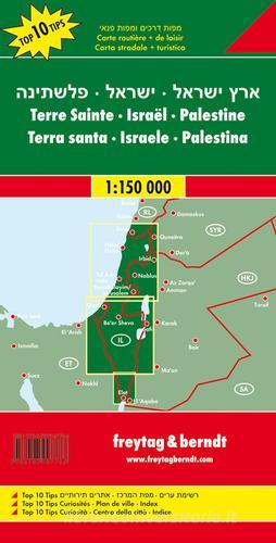 Israele-Palestina 1:150.000 edito da Freytag & Berndt