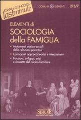 Elementi di sociologia della famiglia edito da Edizioni Giuridiche Simone
