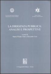 La dirigenza pubblica: analisi e prospettive edito da Giappichelli