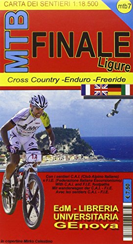 MTB-7 Finale Ligure. Carte dei sentieri di Liguria per mountain bike MTB VTT edito da Edizioni del Magistero