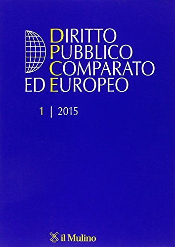Diritto pubblico comparato ed europeo (2015) vol.1 edito da Il Mulino