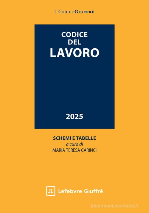 Codice del lavoro edito da Giuffrè