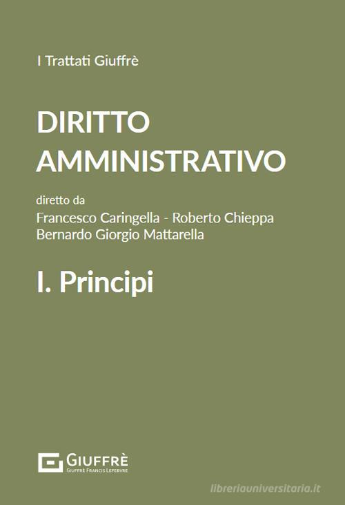 Diritto amministrativo vol. 1 edito da Giuffrè