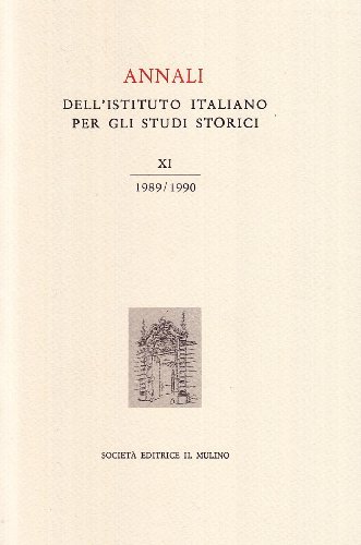 Annali (1989-1990) edito da Il Mulino