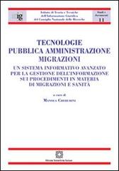 Tecnologie, pubblica amministrazione, migrazioni edito da Edizioni Scientifiche Italiane