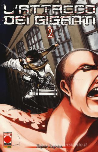 L' attacco dei giganti vol.2 di Hajime Isayama edito da Panini Comics
