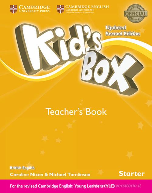 Kid's box. Level Starter. Teacher's book. British English. Per la Scuola elementare di Caroline Nixon, Michael Tomlinson edito da Cambridge