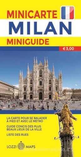 Milano mini map. Ediz. francese edito da Lozzi Publishing