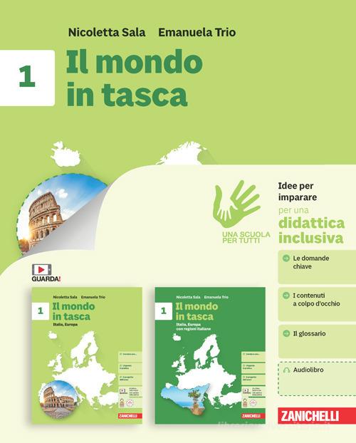 9788808677846 Il mondo in tasca. Idee per imparare. Con Regioni ...a media vol.1