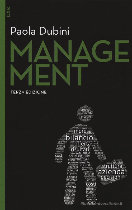 Management di Paola Dubini edito da EGEA