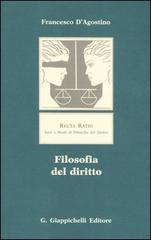 Filosofia del diritto di Francesco D'Agostino edito da Giappichelli